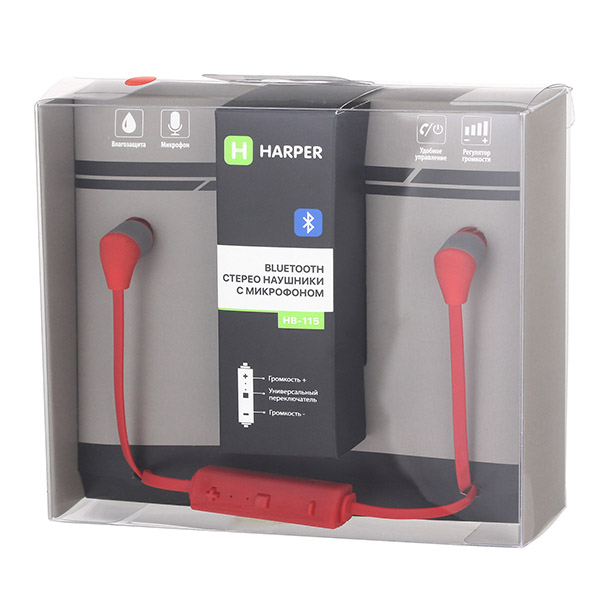 Купить Наушники HARPER HB-115 red — Фото 4