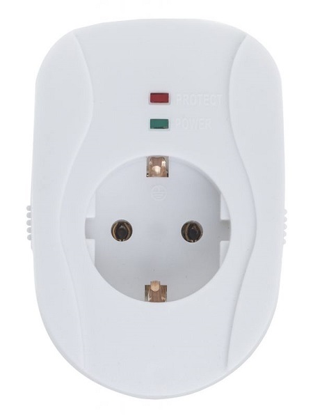 Купить  BURO 100SH-W (1 розетка), White — Фото 2