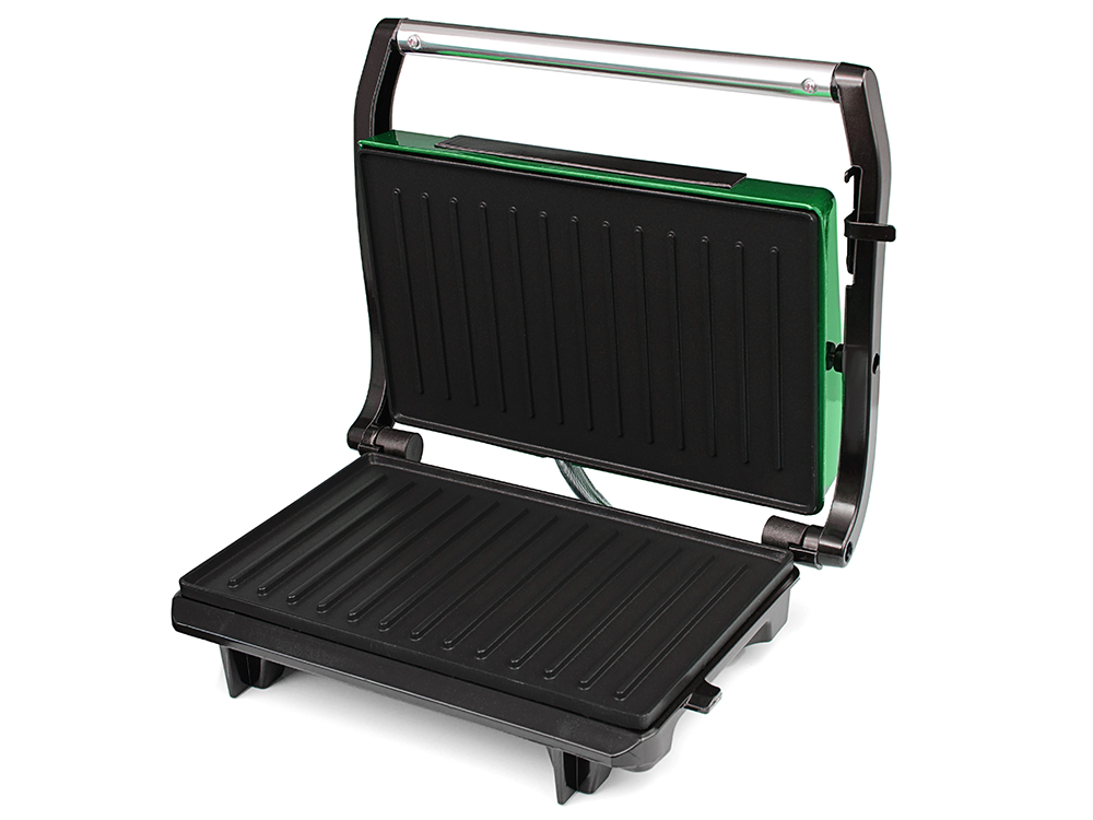 Купить  Kitfort KT-1609-3 Panini Maker, зеленый/черный — Фото 3