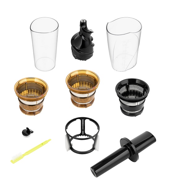 Купить Соковыжималка Kitfort KT-1106-2, серебристый металлик — Фото 2