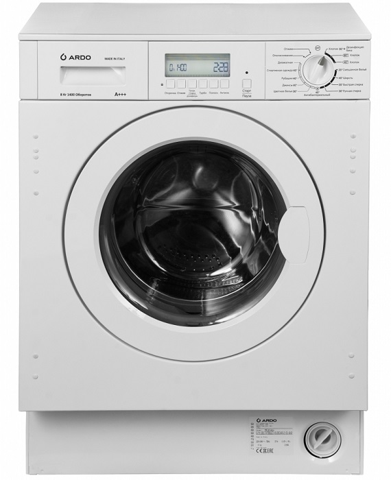 Встраиваемая стиральная машина ARDO 55FLBI148LW																		 — описание, фото, цены в интернет-магазине PT Stores