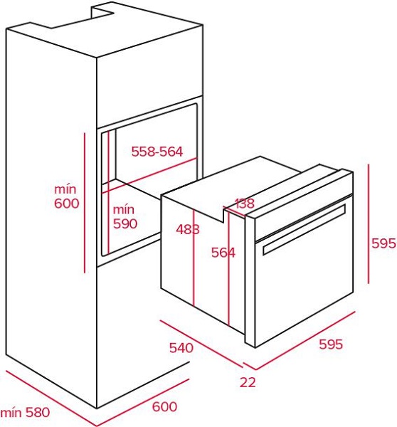 Купить Газовый духовой шкаф TEKA HGR 650 VANILLA — Фото 2