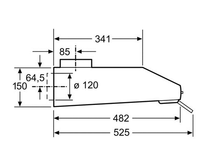 Купить Плоская вытяжка BOSCH DHU 674U — Фото 3
