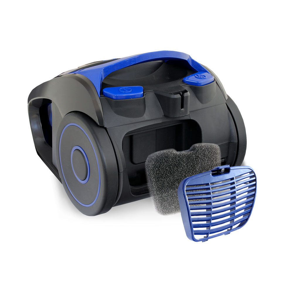 Купить Пылесос Ginzzu VS429 серо/синий — Фото 2