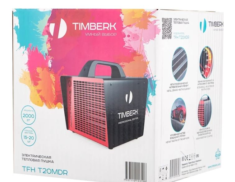 Купить Тепловая пушка TIMBERK TFH T20MDR — Фото 4