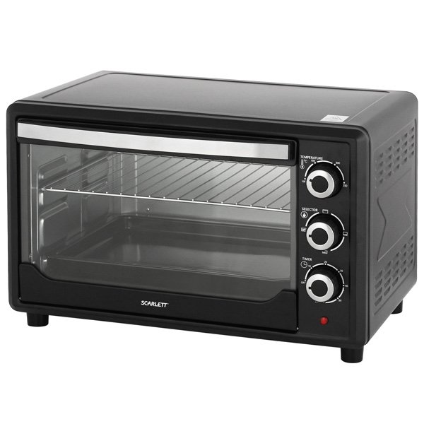 Мини-печь Scarlett  SC-EO93O15 черный																		 — описание, фото, цены в интернет-магазине PT Stores