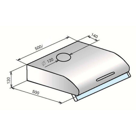 Купить Плоская вытяжка ELIKOR Olympia 60 белый/фильтр — Фото 2