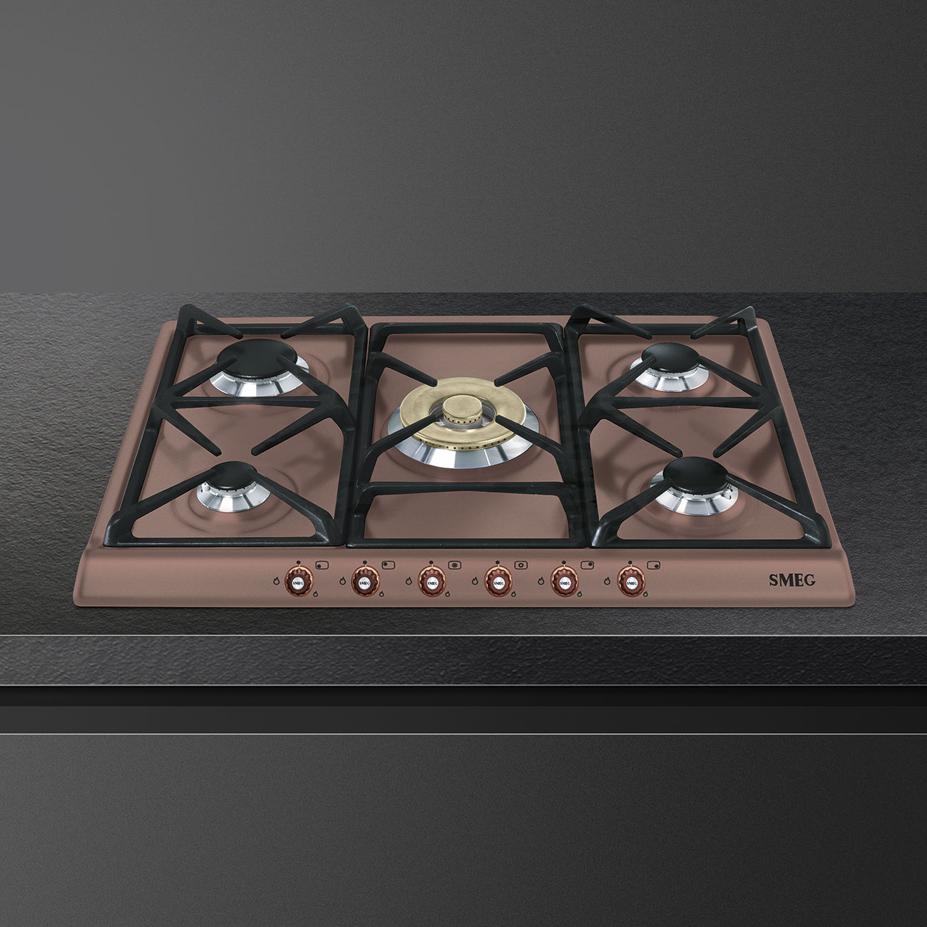 Купить Газовая варочная панель SMEG SR775RA — Фото 3