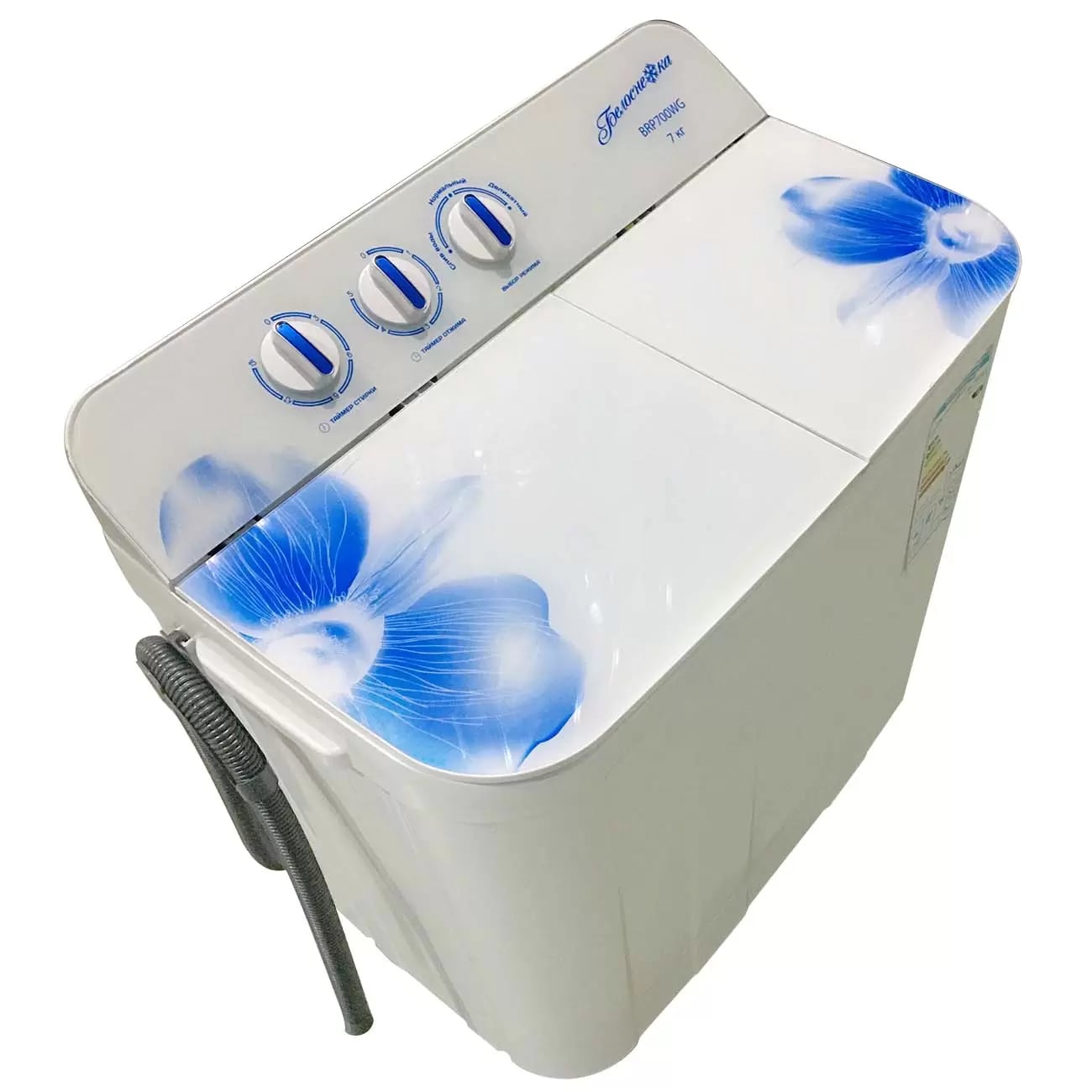 Купить Стиральная машина-полуавтомат Белоснежка BRP 700 WG — Фото 2