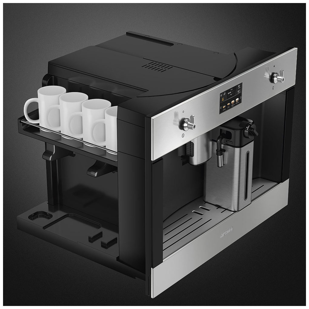 Купить Встраиваемая кофемашина Smeg CMS4303XRU — Фото 5