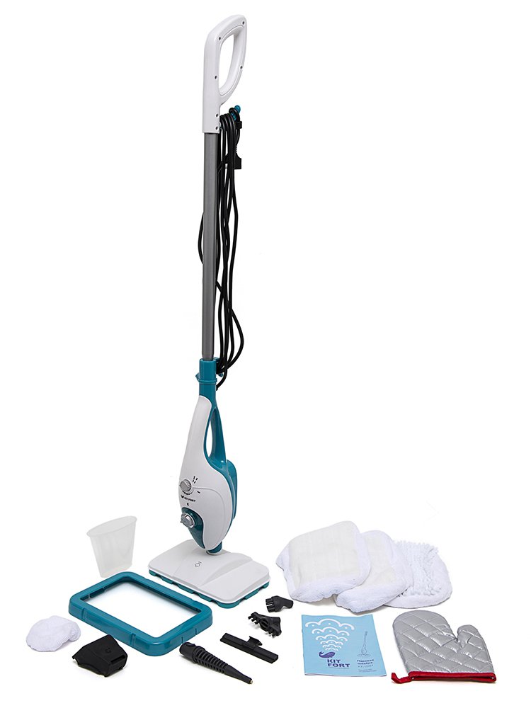 Купить Отпариватели и пароочистители Kitfort КТ-1001-2 бирюзовая — Фото 3