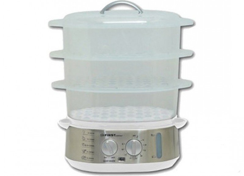 Пароварка FIRST FA-5102-1 White																		 — описание, фото, цены в интернет-магазине PT Stores