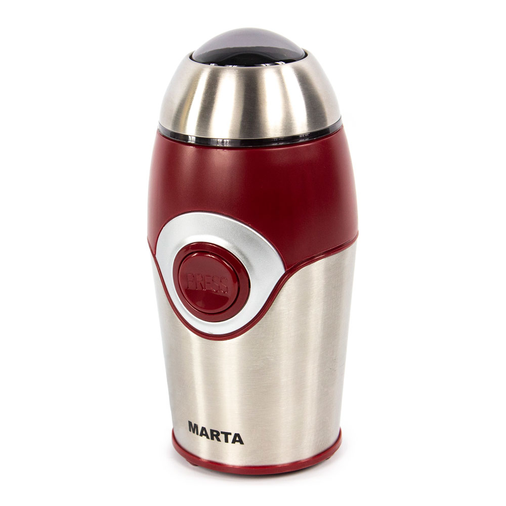 Кофемолка MARTA MT-2169 красный гранат																		 — описание, фото, цены в интернет-магазине PT Stores