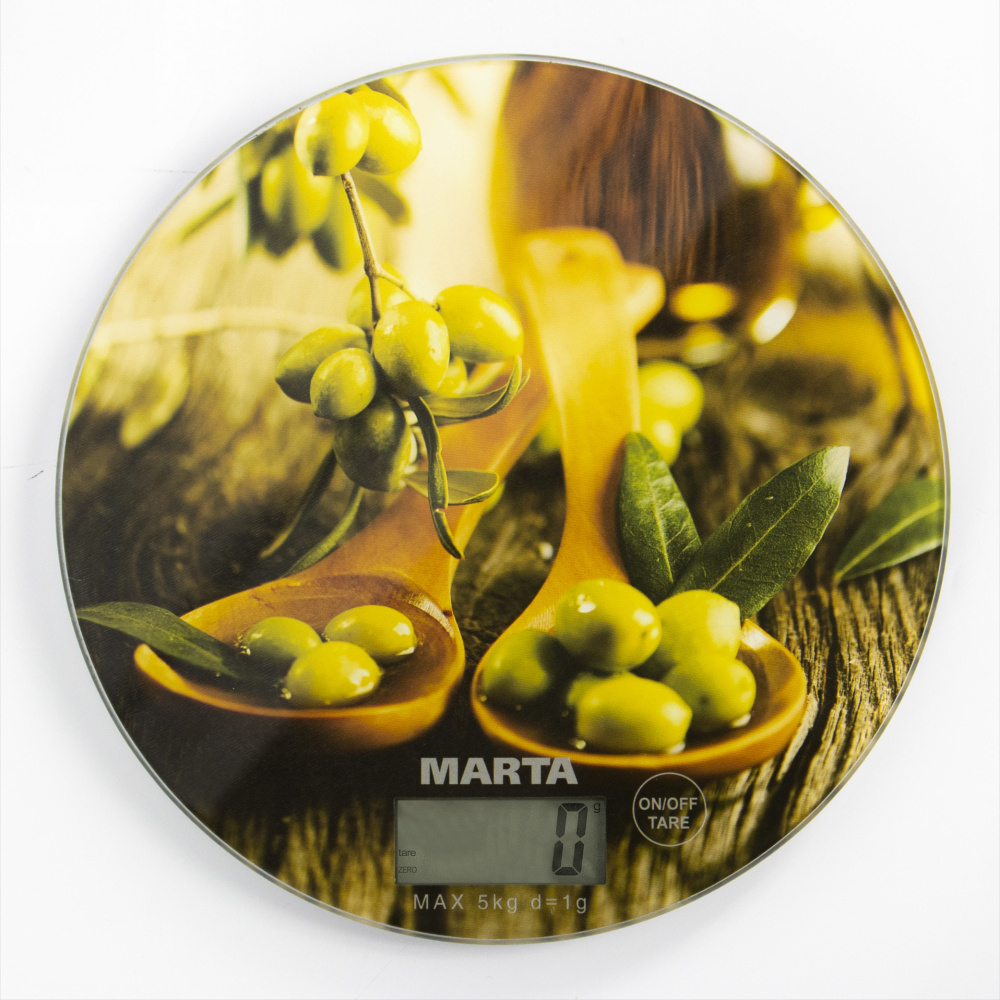 Купить Кухонные весы MARTA MT-1635 олива — Фото 2