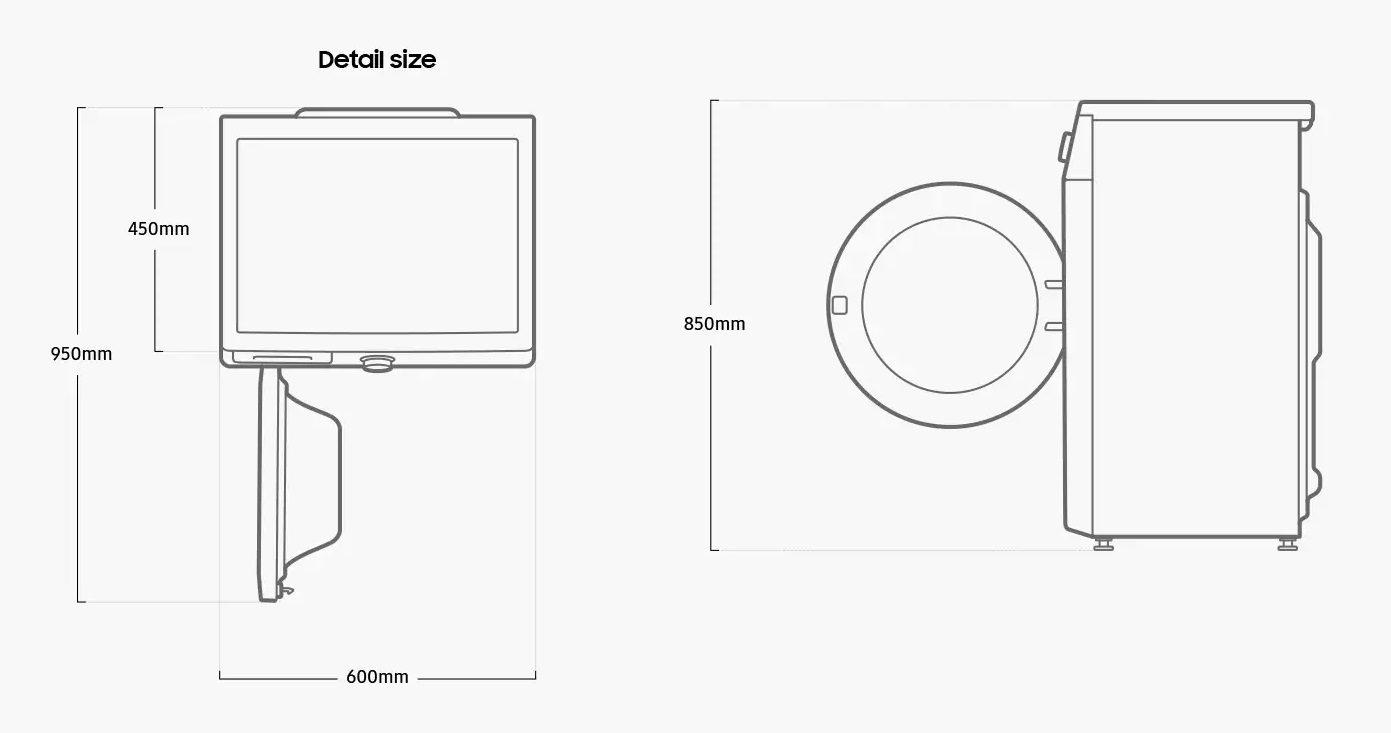 Купить Стиральная машина SAMSUNG WW70A4S20CX — Фото 11