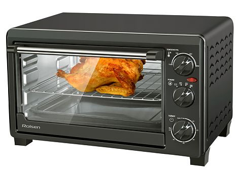 Мини-печь ROLSEN KW-2326 (black)																		 — описание, фото, цены в интернет-магазине PT Stores