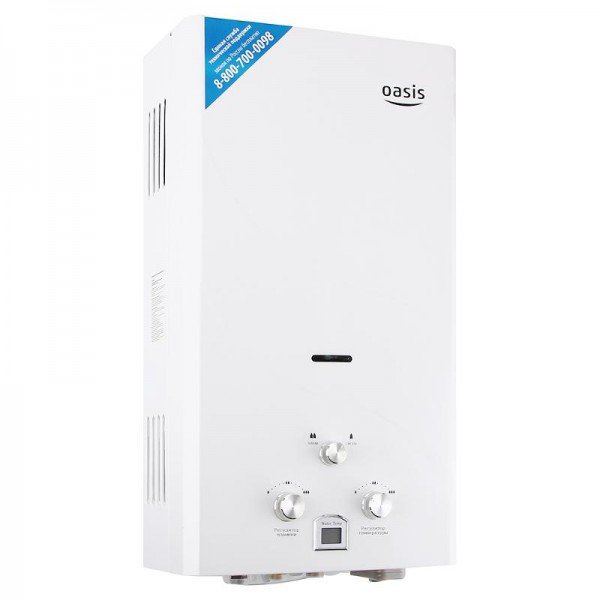 Водонагреватель газовый Oasis OR-26W																		 — описание, фото, цены в интернет-магазине PT Stores