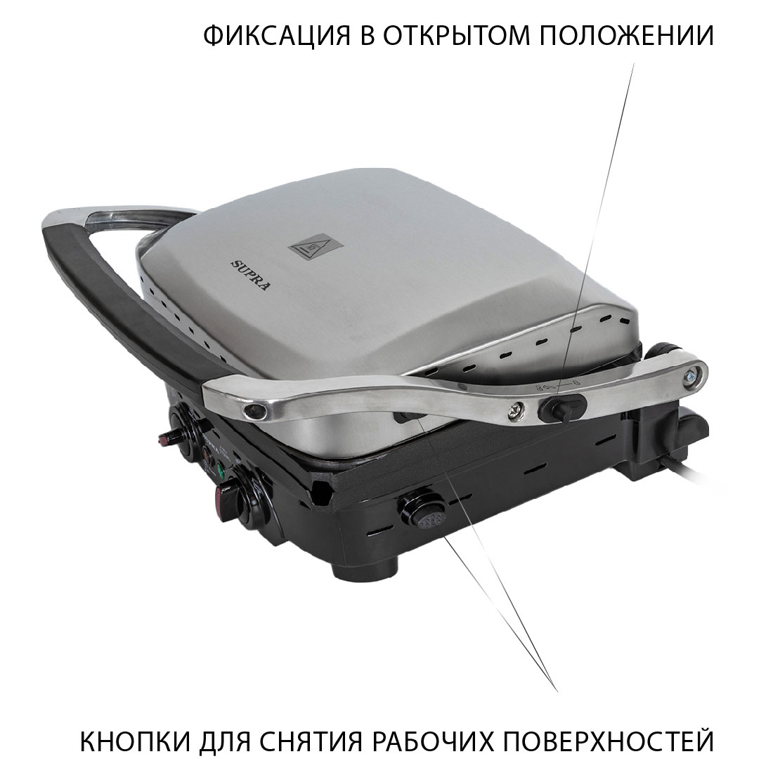 Купить Гриль электрический SUPRA GS-7510 — Фото 4