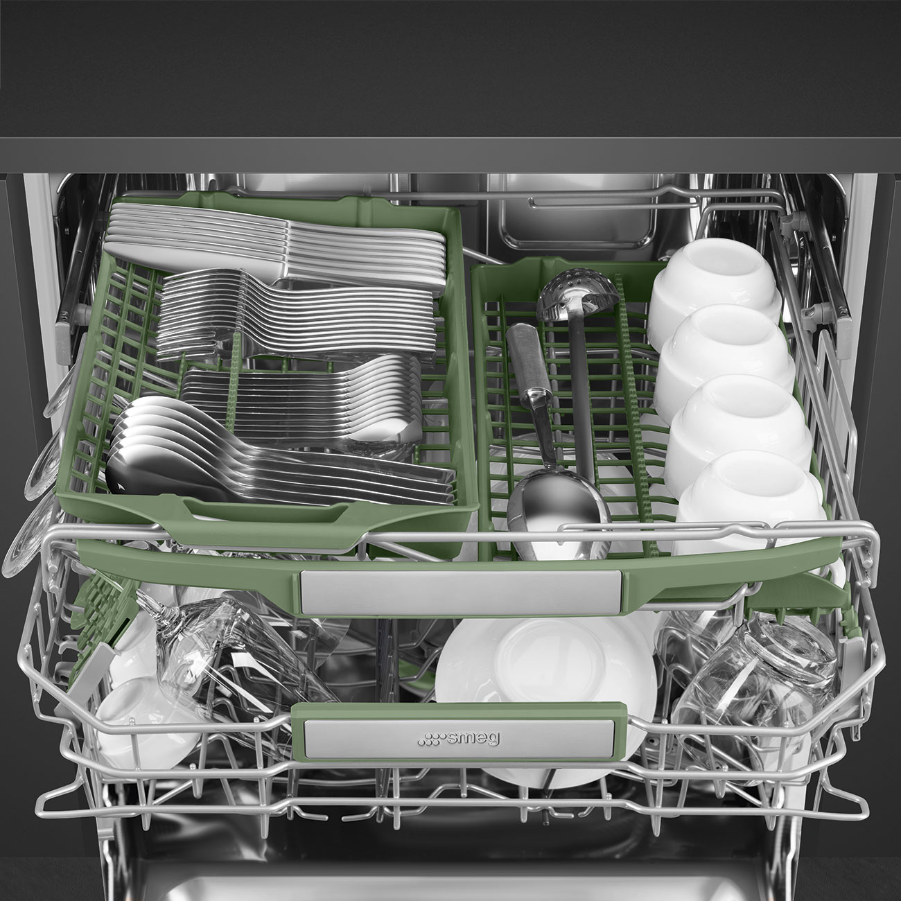 Купить Встраиваемая посудомоечная машина Smeg STL7324AQL — Фото 3