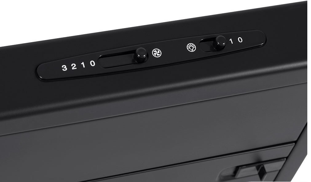 Купить Плоская вытяжка HOMSair HORIZONTAL 50 черный — Фото 9