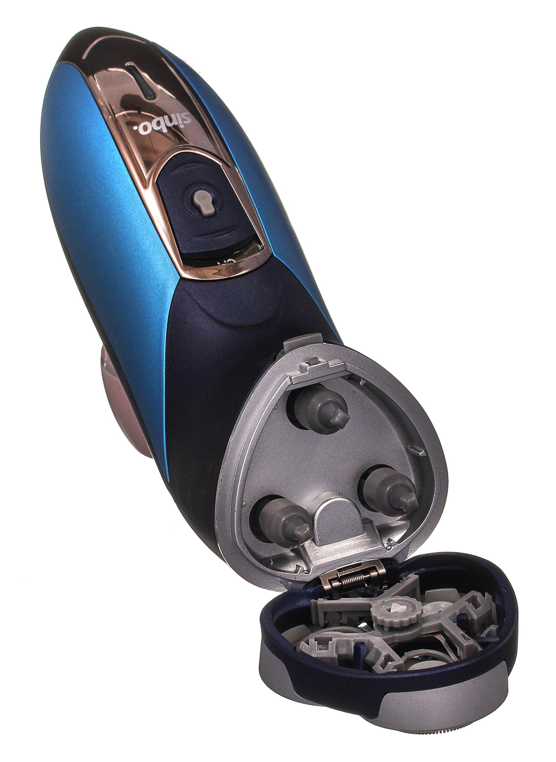 Купить Электробритва Sinbo SS 4032 голубой/черный — Фото 7