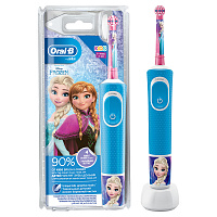 BRAUN Oral-B Vitality Kids Холодное сердце D100.413.2KX, белый/синий