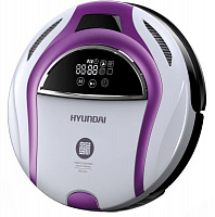 Робот-пылесос Hyundai H-VCRQ70, белый/фиолетовый