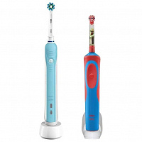 BRAUN PRO 500 и Oral-B Stages Power "Звездные войны", белый/голубой (набор)