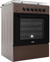Газовая плита ARTEL APETITO 02-G коричневая (чуг.) ГК