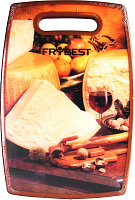 Frybest SH450BP бамбуковая доска с антибактериальным покрытием 37*23 Cheese