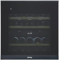 Встраиваемый винный шкаф KORTING KFW 604 DB GXN