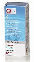 BOSCH Таблетки от накипи для кофемашин TCZ 6002 6 шт 311864