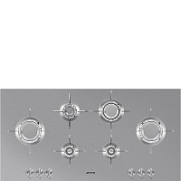 Газовая варочная панель SMEG PXL6106