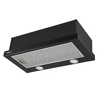 Встраиваемая вытяжка HOMSair FLAT 60 Glass черный
