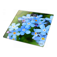 Напольные весы HOME-ELEMENT HE-SC904 незабудки