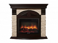 Electrolux Torre 25U (угловой) камень белый, шпон темный дуб