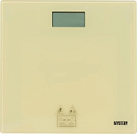 Напольные весы Mystery MES1807 бежевый
