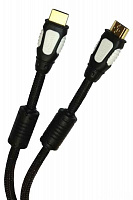 BELSIS BW3316 Кабель HDMI, HDMI вилка - HDMI вилка в нейлоновой оплетке с ф/фильтрами, длинна 1м