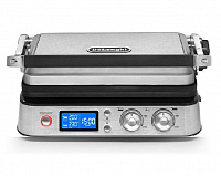 Электрический гриль Delonghi CGH 1030D, серебристый/черный