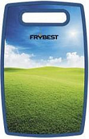 Frybest SH380BP бамбуковая доска с антибактериальным покрытием 37*23 SKY											