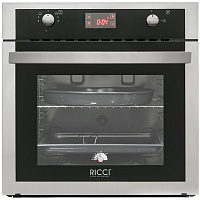 Встраиваемый газовый духовой шкаф RICCI RGO-650IX