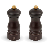 PEUGEOT Набор мельница д/перца + мельница д/соли 13 см, шоколад, Клермон