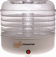 Сушилка для овощей и фруктов MAXIMA MFD-0156 (Белый)