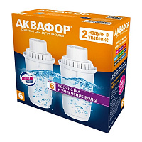 Фильт для воды АКВАФОР В6 Картридж для кувшинов 2шт
