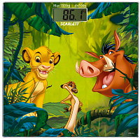 Напольные весы Scarlett SC-BSD33E893 зеленый/рисунок