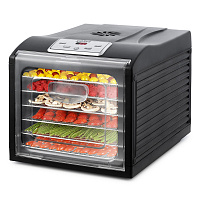 Сушилка для овощей и фруктов Kitfort KT-1906, 6 под.