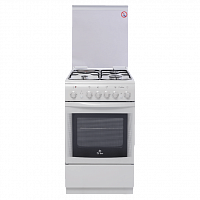 Кухонная плита DeLuxe 506031.00гэ белый реш.эмаль