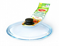 Васильевское стекло 4822 Крышка стекл. с ручкой 22 см