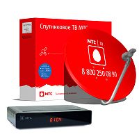 МТС Комплект спутникового телевидения МТС №191