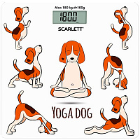 Напольные весы Scarlett SC-BS33E082 Yoga dog